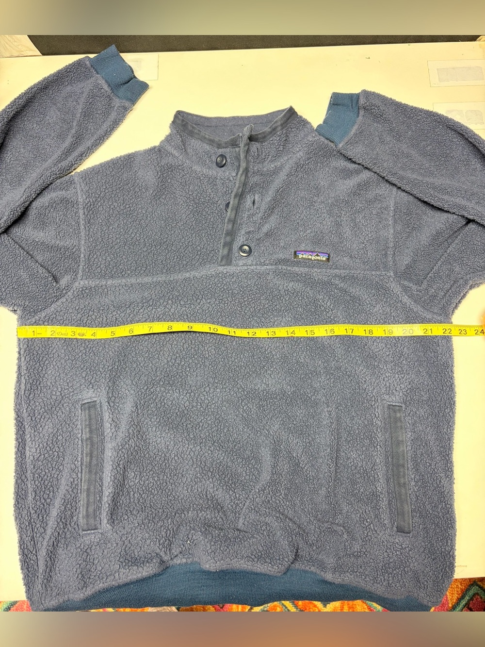Patagonia shearling button pullover - Picture 7 of 9